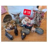 Angel, holographic fairy, garden stones,...
