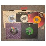 Records: Various 45 rpm records