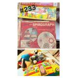 Operation Game, Spirograph, Stuffed Toys