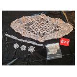 Doily & extra pieces