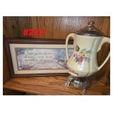 Picture, Ceramic tea dispenser