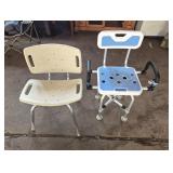 Pair of shower stools