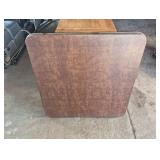 Pair of folding card tables