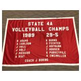 State 4A Volleyball Champs 1989 Banner