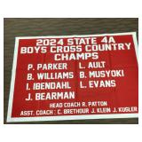 2024 State 4A Boys Cross Country Champs Banner
