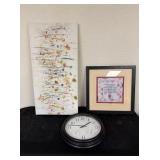 Misc. Wall Decor & Clock