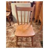 Brown Painted Chair  (1)