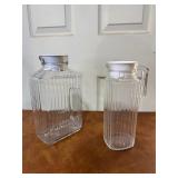 Vintage Anchor Hocking Bistro Pitcher & Misc...