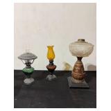 Vintage Decorative Oil Lamps