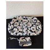 Vera Bradly Weekender Bag & Matching Wallet