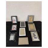 Misc Silver and Black Colored Picture Frames