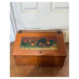 Vintage Wooden Bread Box