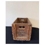 Vintage Jewell Water Co. Chicago IL Shipping Crate