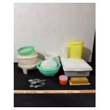 Misc. Vintage Tupperware and Measuring Spoons