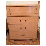 Blonde Mid Century dresser