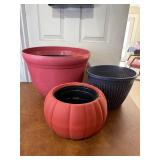 Misc Plastic Flower Pots