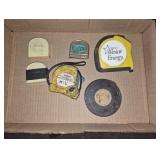 Six Assorted Tape Measures
