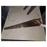 Vintage Hand Saw