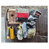 Assortment of steel wool & abrasive discs