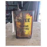 Vtg. Mitee Thread Cutting Oil Can
