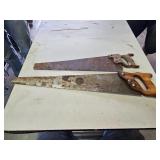 Pair of Vintage Saws