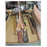 Box of Hammers & Mallets