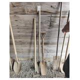 Two Shovels & One Hoe
