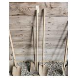 Two Shovels & One Hoe