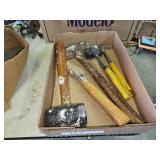 Box of Hammers & Mallets