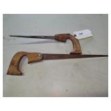 Pair of Vintage Saws