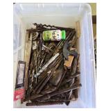 Container of Assorted Drill Bits