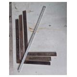 Three Framing Squares & One Straight Edge