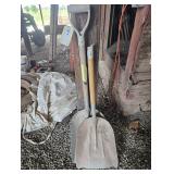 Pair of Scoop shovels