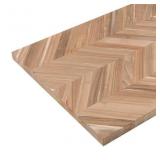 25x48x1.5-in Wood Butcher block Countertop