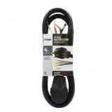 4 -Prong Black Dryer Appliance Power Cord