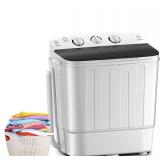 Portable Mini Twin Tub Washing Machine/Drying Rack