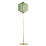 Dimmable Milk Glass Floor Standing Tall Lamp