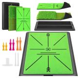 16'x12' Artificial Dual Turf Golf Mat with Tees