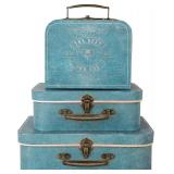 Paperboard Suitcases Decorative Storage Boxes/Lids