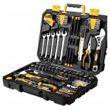 158 Piece Tool Set-General Household Hand Tool Kit