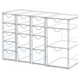 Vtopmart Acrylic Organizer with 16 Drawers (4 Set)
