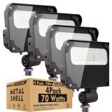 4 Pack 70W LED Flood Light Outdoor