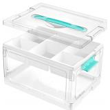 Plastic Craft Organizers/Removable Trays/Dividers