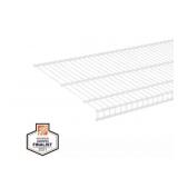 6 ft. x 12 in. Heavy Duty Wire Shelf