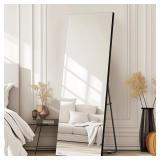 56'x18' Frameless Floor Mirror