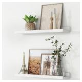 Floating Set of 2, 24 Inches Nursery Book Shelves