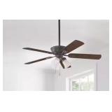 52 in.LED Indoor Ceiling Fan/Light and Pull Chains