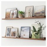 Picture Ledge Shelf Floating Shelves 2Set ,48Inc