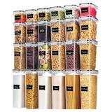 Food Storage Containers with Lids, Vtopmart 24 pcs