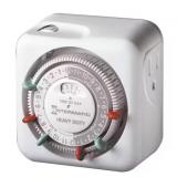 15 Amp 24-Hour Indoor Plug-In Timer, White